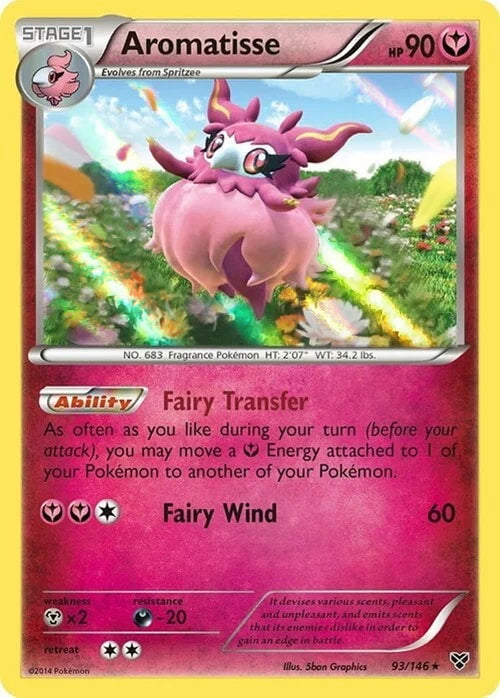 XY Holo Aromatisse #93/146